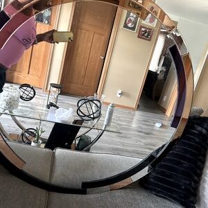 Very large mirror small crack on the side